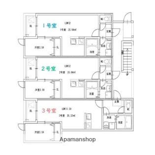ブレイブ ブロッサム【1階】の間取り