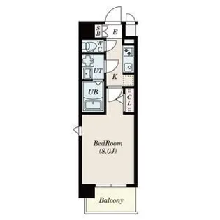 SーRESIDENCE大橋FLUSS【6階】の間取り