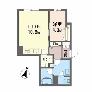 EDEL HAUS【1階】の間取り