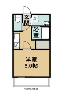 サヴォイテンジンクォーター【5階】の間取り