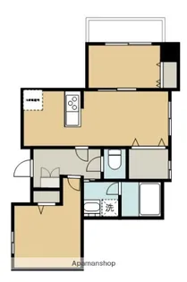 MODERN ASPIRATION 平尾駅前【3階】の間取り