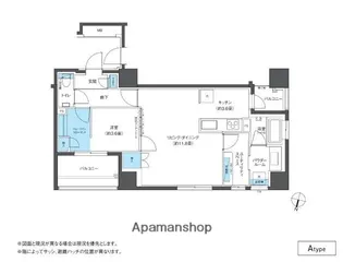 CLUB NEXUS 大濠西【3階】の間取り