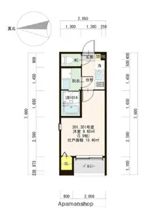 PALACE ALBERO【3階】の間取り