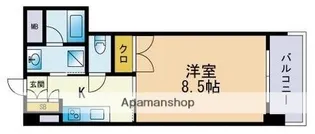 クラス博多駅南【2階】の間取り