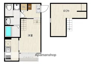 ハーモニーテラス壱岐団地【1階】の間取り