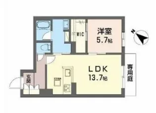 メゾン パルク 清水【1階】の間取り