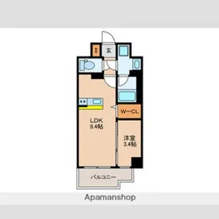 ルーチェ・M【3階】の間取り