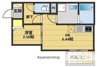 AMALFI 西公園【2階】の間取り