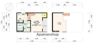 グランドエル福大前【1階】の間取り