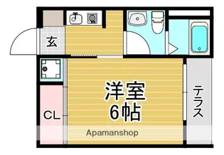 casamentoCALCE【1階】の間取り