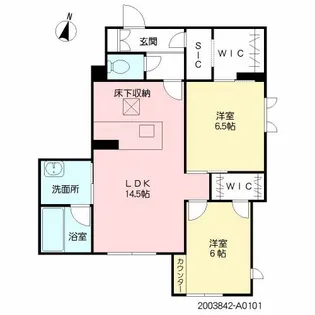 LA FELICE【1階】の間取り