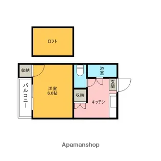 ステーションハイツ【1階】の間取り