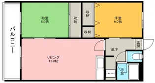 川辺ビル【1階】の間取り