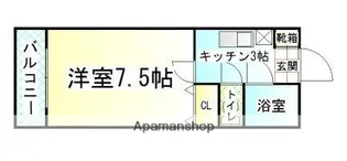 ノアーズアーク城南【5階】の間取り