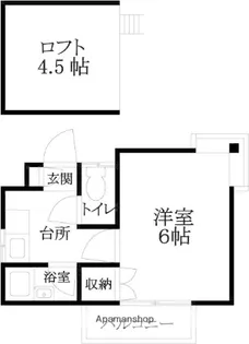 エルメゾン七隈【2階】の間取り