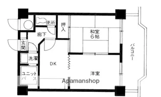 ルエメゾンロワールユニバーシティ【4階】の間取り