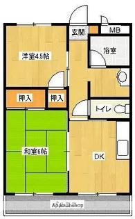 メゾン梶原【2階】の間取り