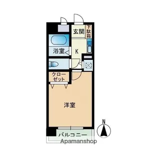 西新IGビレッジ【4階】の間取り