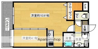 フォステリア大橋【6階】の間取り