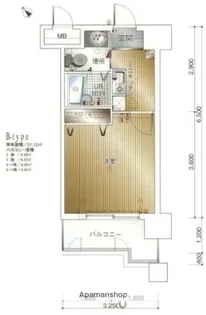 ダイナコートエスタディオ平尾【10階】の間取り