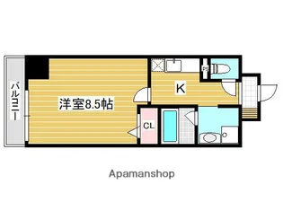 ウィリング【6階】の間取り