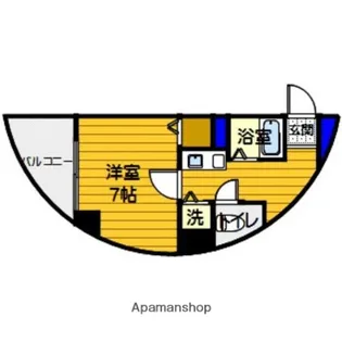 エレガンス長尾【4階】の間取り