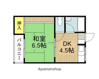 エルベ寿Ⅰ【2階】の間取り