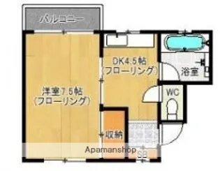 竹内ハウス【3階】の間取り