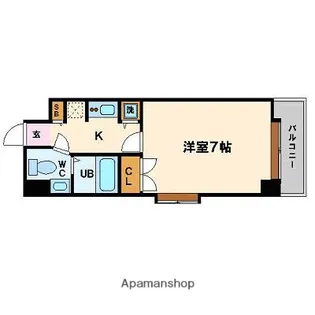 サヴォイステーション【4階】の間取り