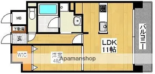 エクセルシオ平和【3階】の間取り