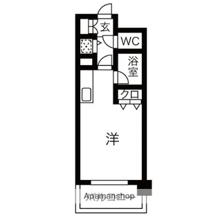 ロマネスク平和【3階】の間取り
