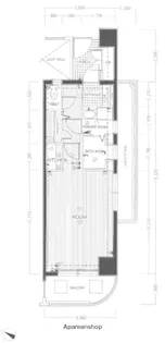 サーパス博多駅前【7階】の間取り