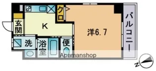 ラヴィアン・ローズ姪浜【3階】の間取り