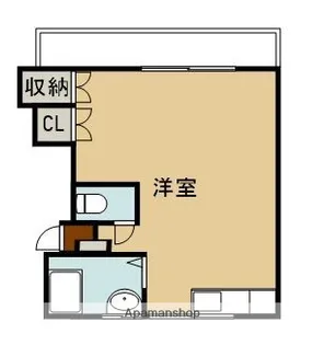 小川ハイツ【2階】の間取り