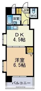 フェリス城西【4階】の間取り