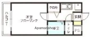 ビエント今川【1階】の間取り
