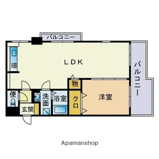 セントラルJ4【5階】の間取り