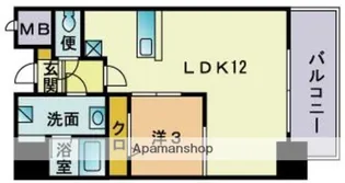 MAIZURU BAY MID SQUARE【11階】の間取り