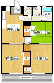 松繁ビル【2階】の間取り