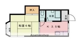 シャトレーサカイ【2階】の間取り