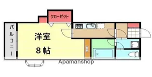 ユニオン南野【2階】の間取り