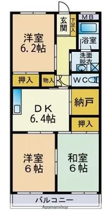 Y・Oビル【4階】の間取り