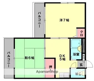 シャトレ・ペルニチェ【3階】の間取り