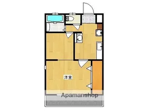 ハーモニーKハウスFRIENDS 田島【4階】の間取り