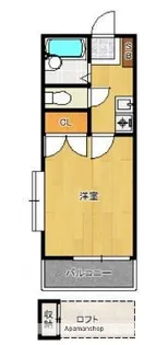 グローバルコーポ【1階】の間取り