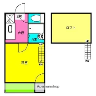 ブラッサムTJN【1階】の間取り