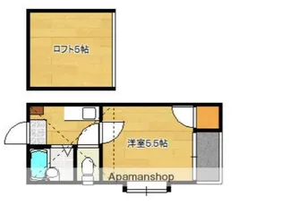 ピュアパレス地行【2階】の間取り