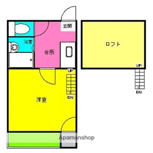 ライフピアももち【2階】の間取り