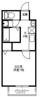 セレブマンション今宿【3階】の間取り