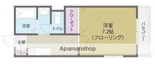 ペルソネ高宮【3階】の間取り